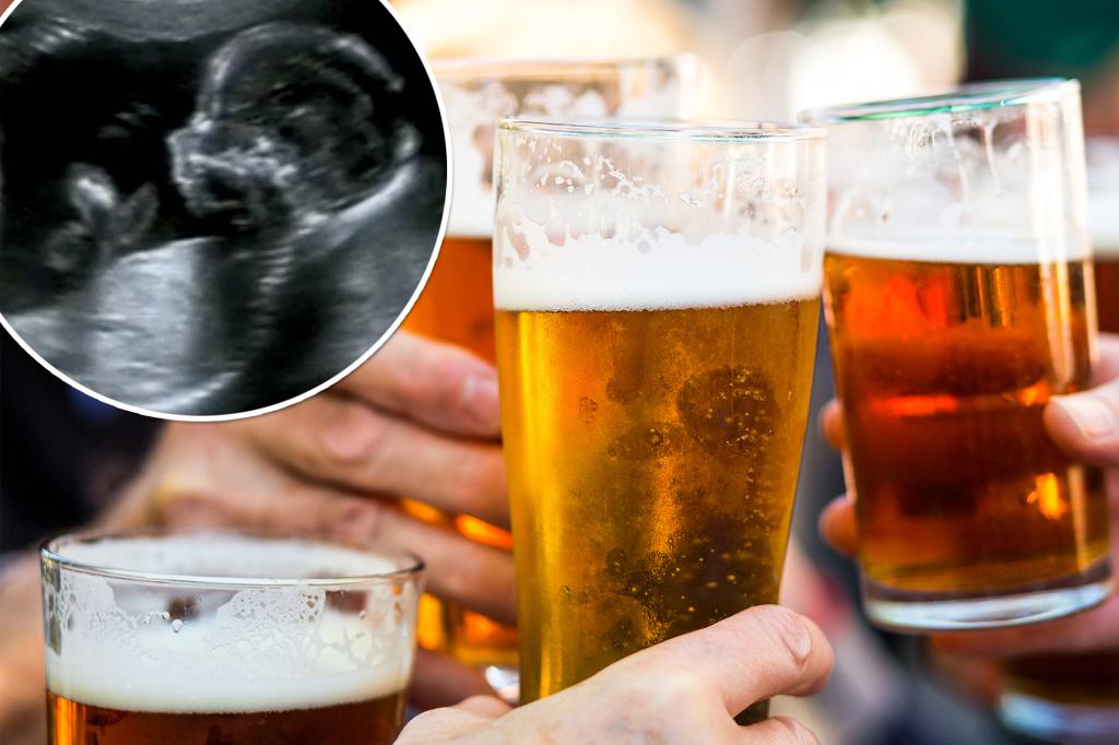 Drinking linked to baby's development in utero: study